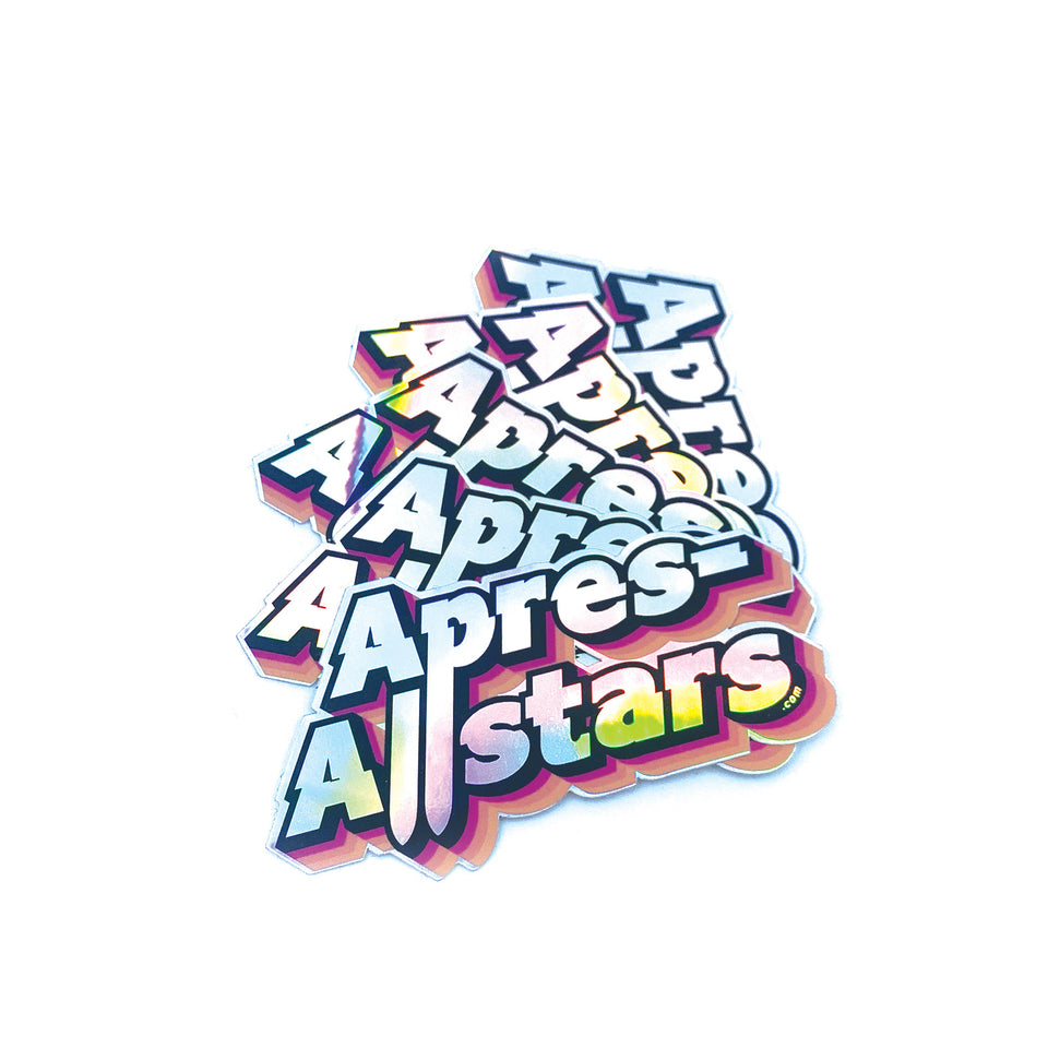 Apres-Allstars® 5er Glitzerstickerset