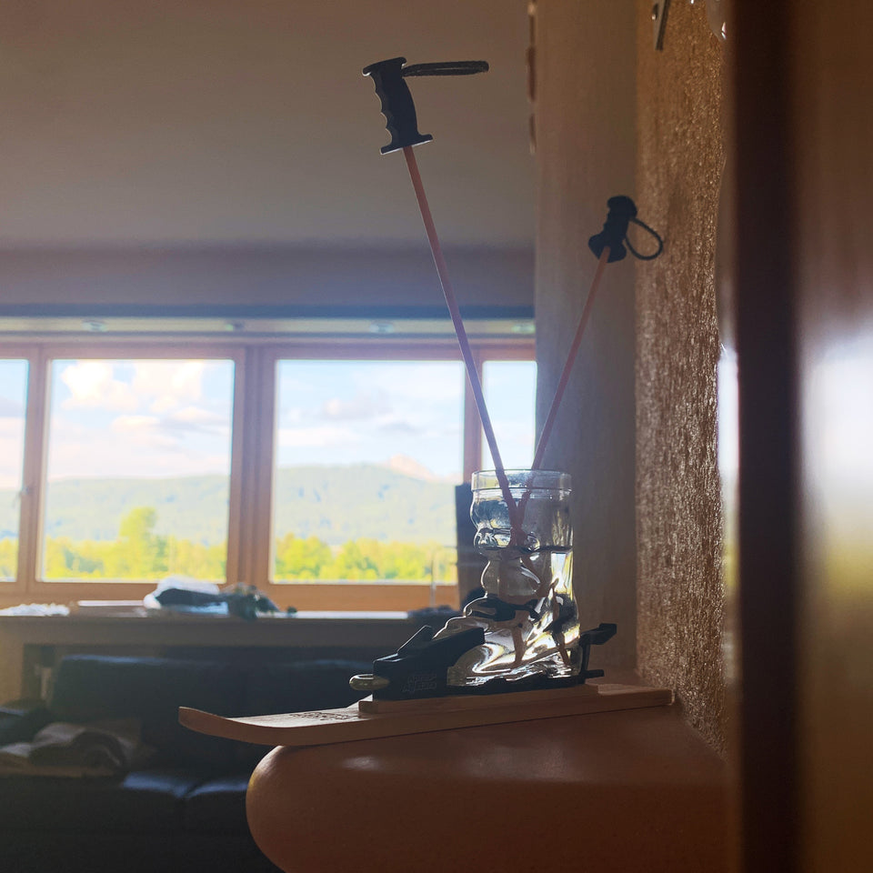 Apres-Allstars® Raumduft Zirbe mit Miniski und Stöcken