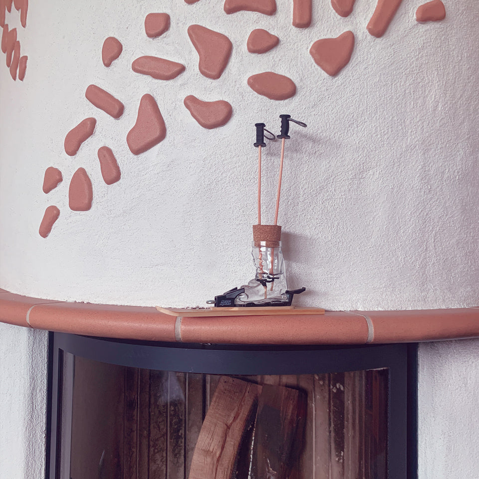 Apres-Allstars® Raumduft Zirbe mit Miniski und Stöcken