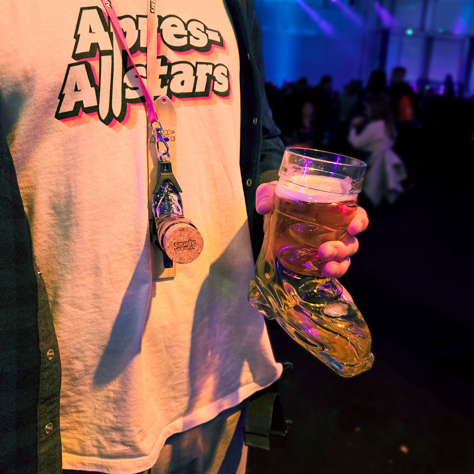 Apres-Allstars® 0,5 Liter Ski-Beer-Boot Pro Edition