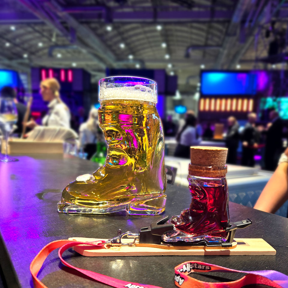 Apres-Allstars® 0,5 Liter Ski-Beer-Boot Pro Edition