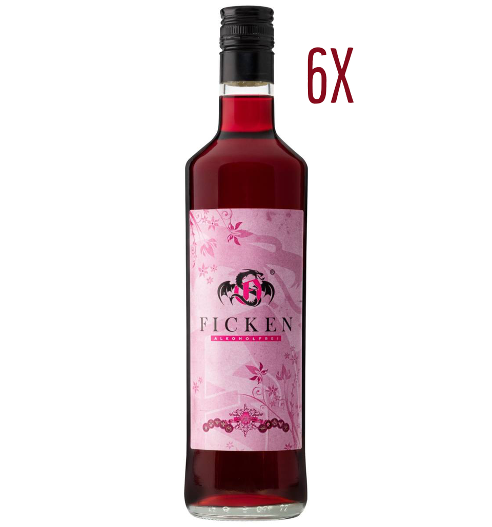 Après-Allstars® FICKEN Likör Alkoholfrei + 4er Miniski set Partygeschenk