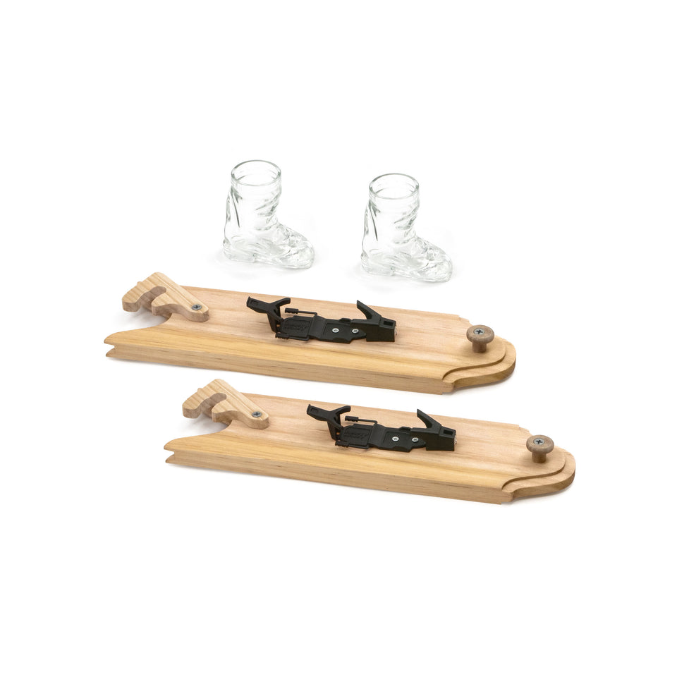 Apres-Allstars® "SwigSki3000®" modularer Shotski® aus Holz