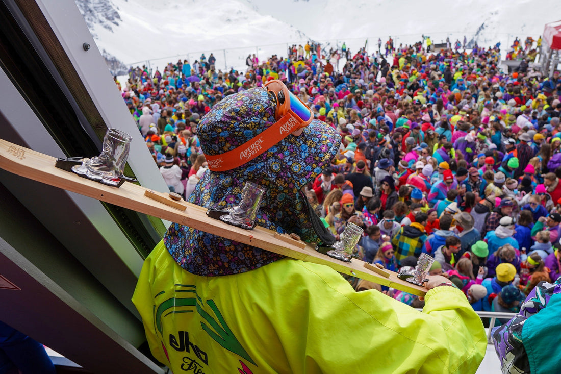 Winterfestival in Österreich: Party im Skigebiet