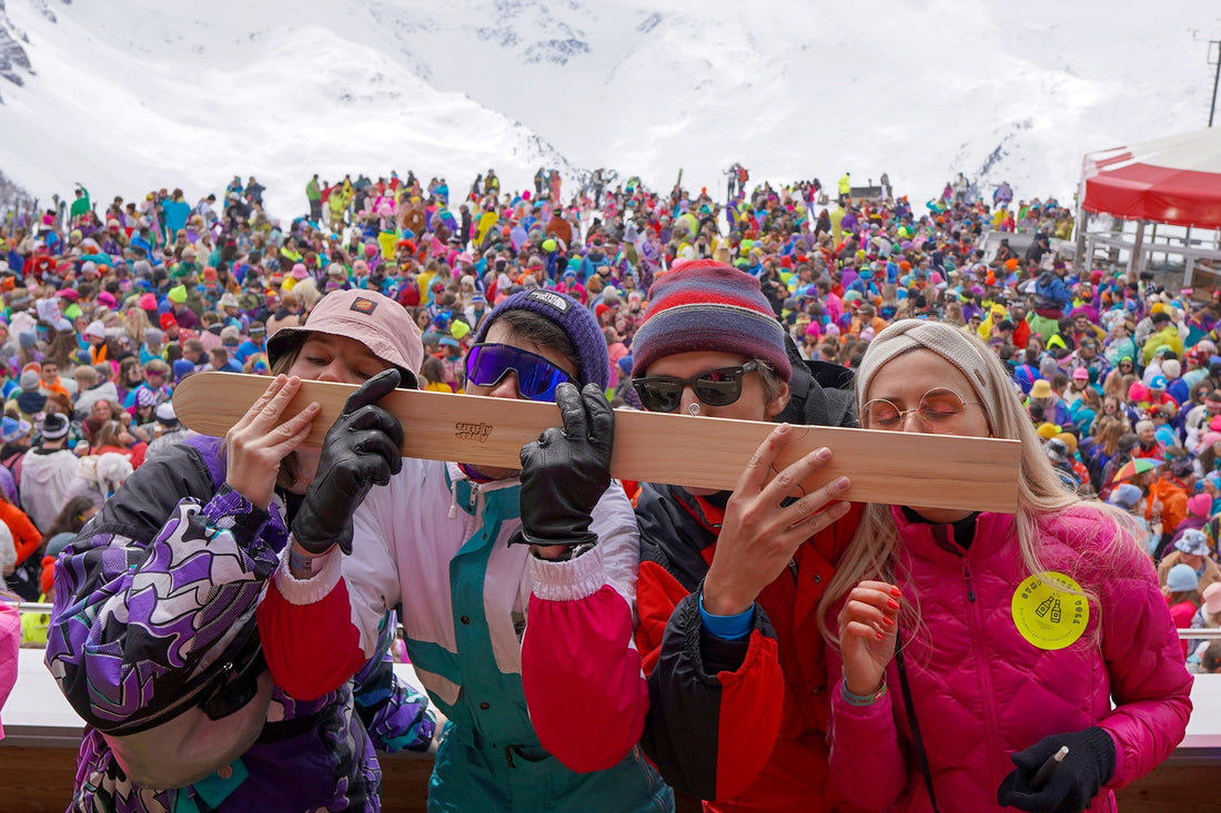 Was anziehen beim Festival im Schnee: warme Kleidung im Winter
