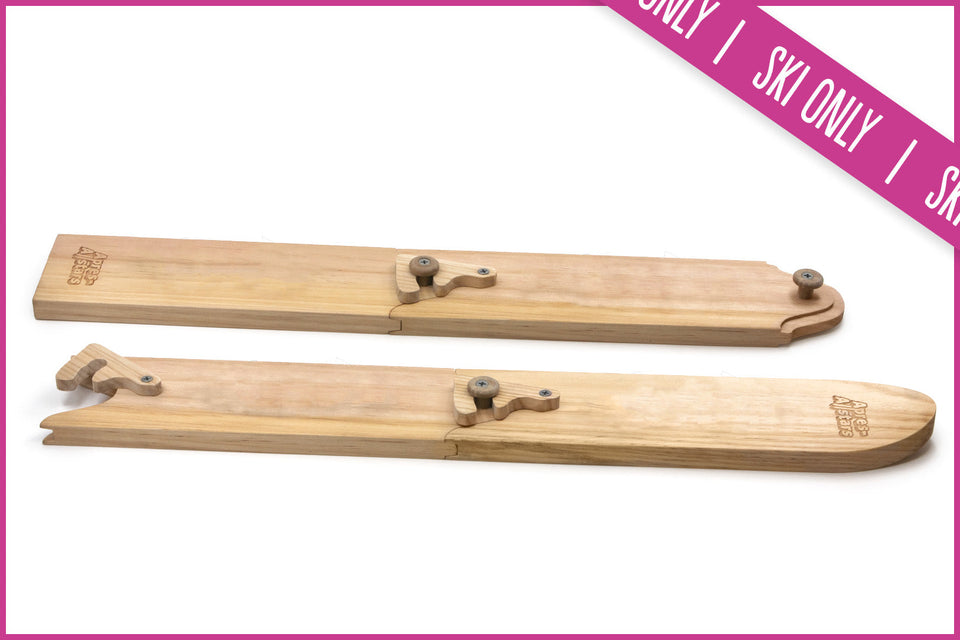 B2C Apres-Allstars® "SwigSki3000®" modularer Shotski® aus Holz