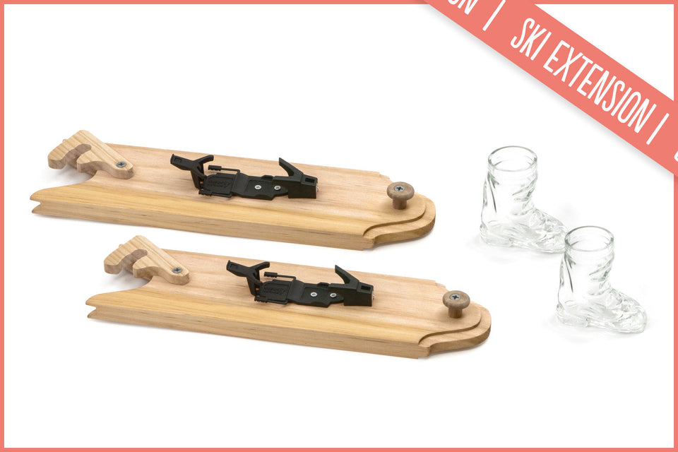 Shotski® modulaire B2C Apres-Allstars® "SwigSki3000®" en bois