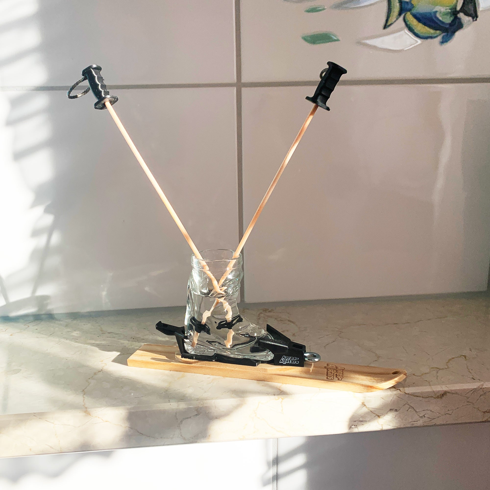 Apres-Allstars® Raumduft Zirbe mit Miniski und Stöcken