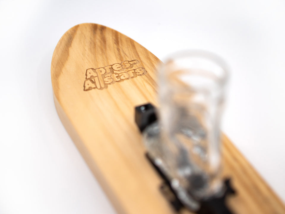 Apres-Allstars® "SwigSki3000®" modular shotski® made of wood
