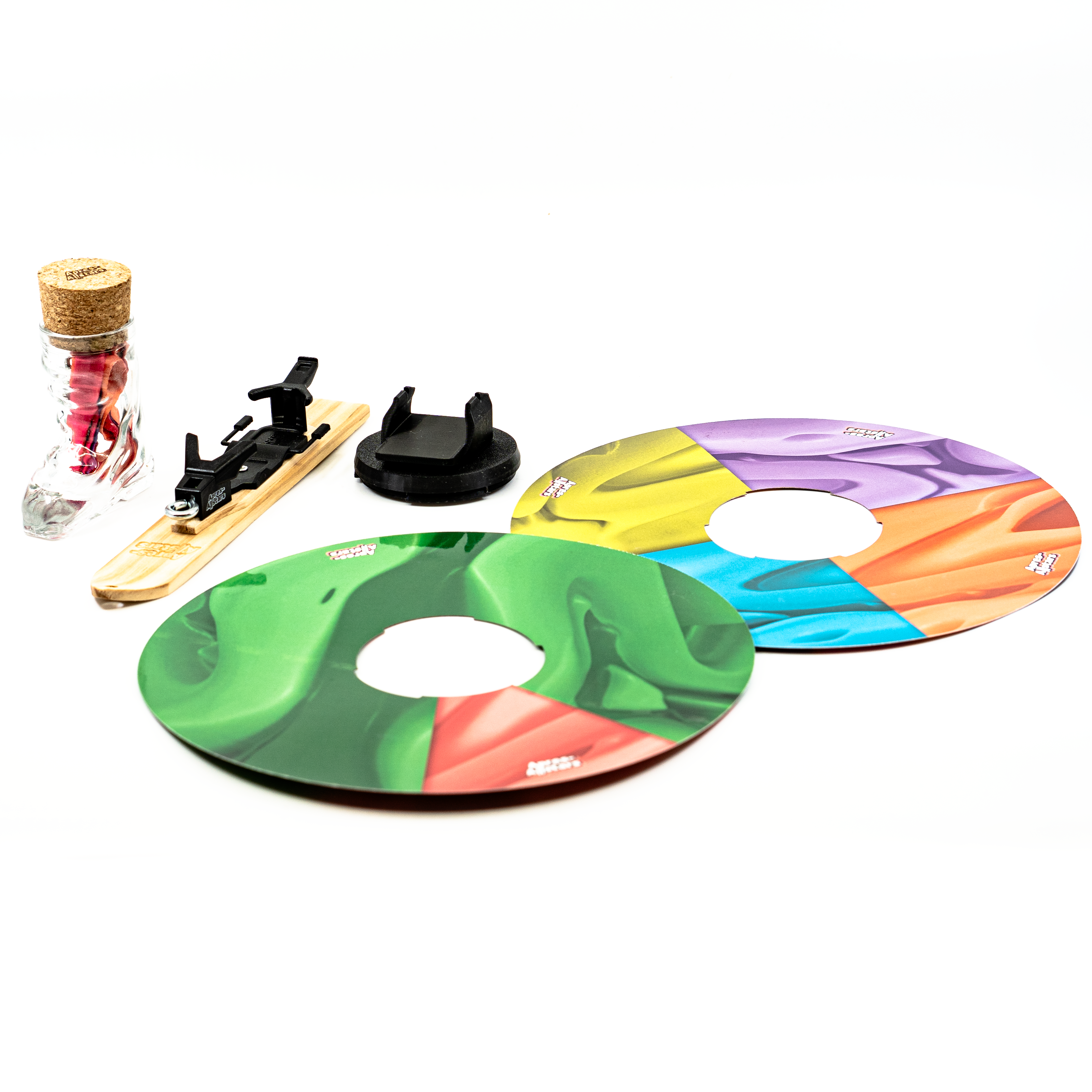 Apres-Allstars® Miniski Roulette - Flaschendrehen in Skiform
