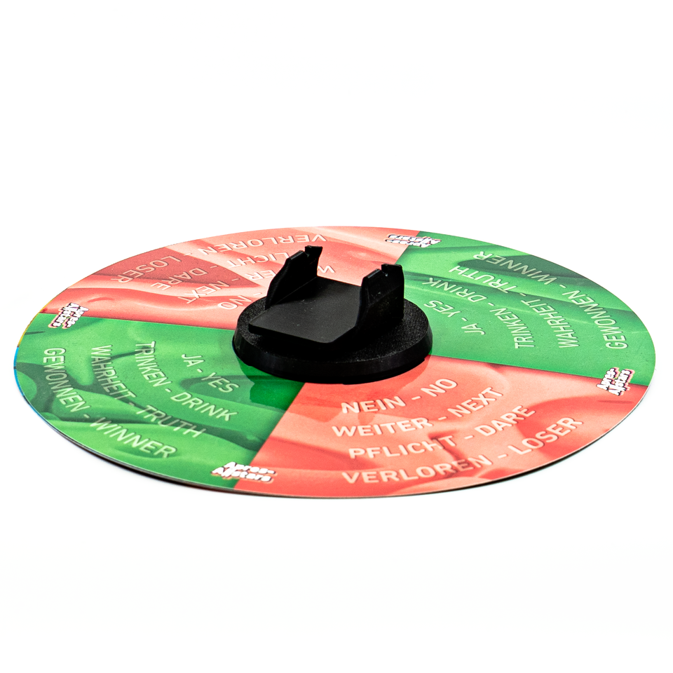 Apres-Allstars® Miniski Roulette - Flaschendrehen in Skiform