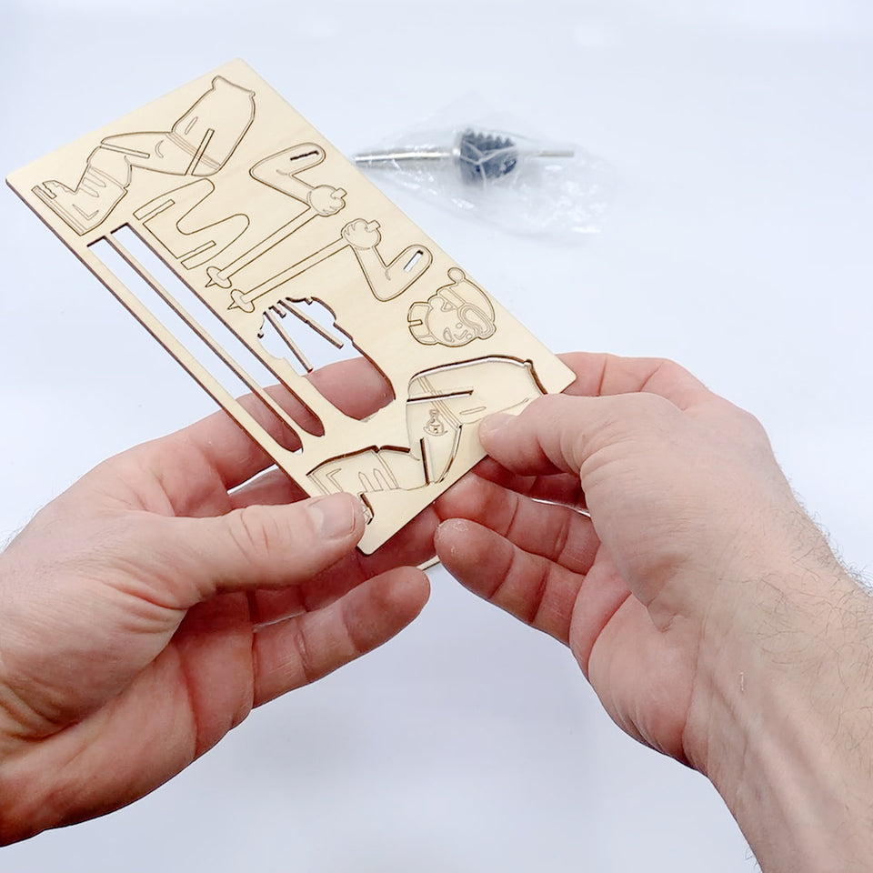 Apres-Allstars® PistenPiesler "Streamliner" 3D Puzzle mit Portionierer