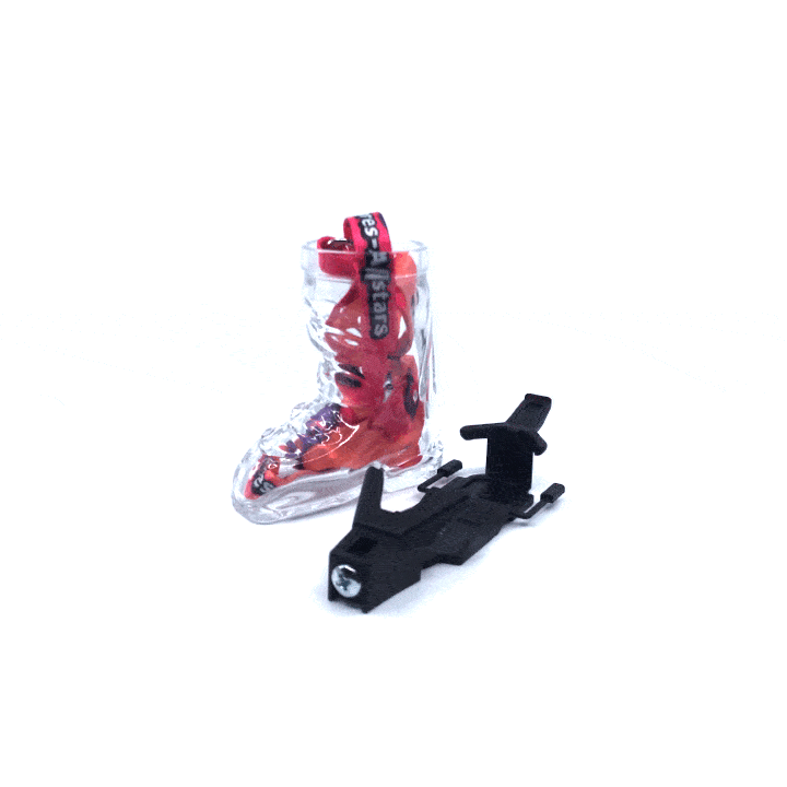 Apres-Allstars® ski boot shot glass with binding 