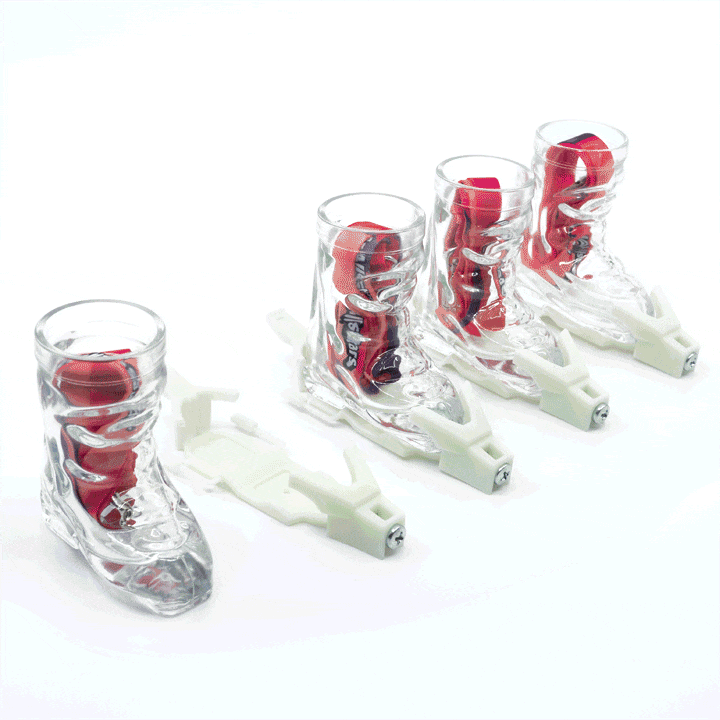 Apres-Allstars® pjäxa snapsglas med bindning i ett set