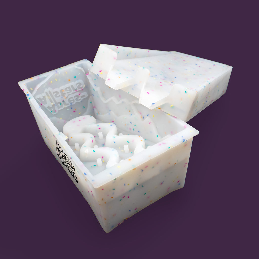 Apres-Allstars® Shot Slope Slalom - Eisrutsche als einfrierbare Silikonform genauso als Kuchenform